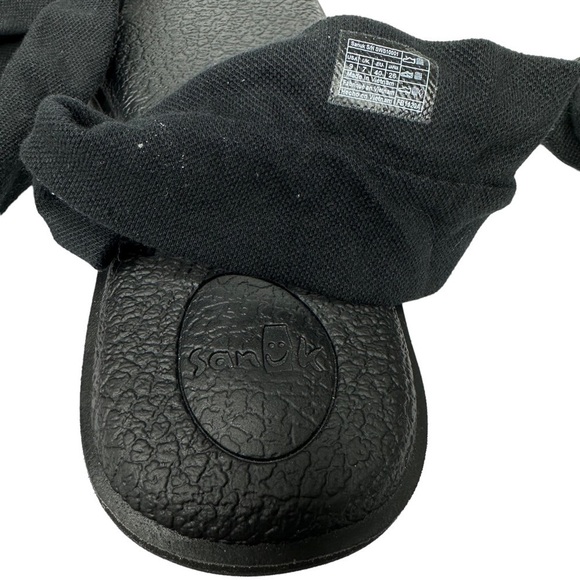 Sanuk Yoga Sling Back Black Sandals Women’s Size 9 - Picture 8 of 11